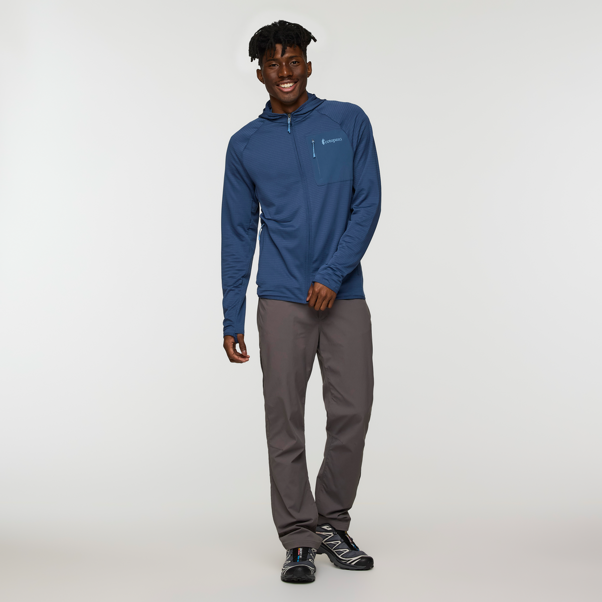 Otero Fleece Full-Zip Hooded Jacket - Men's - Image 2